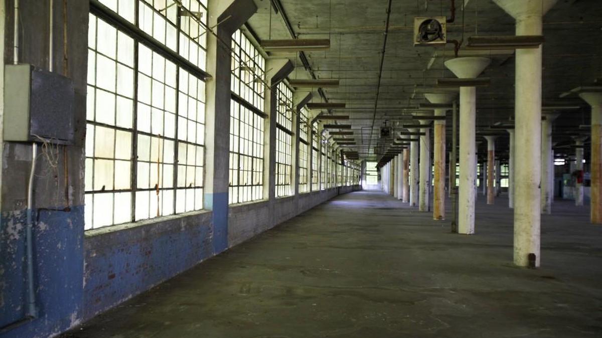 Turning the interior of the Lowenstein Building into office space is in the first phase of construction for the redeveloping Bleachery textile site.