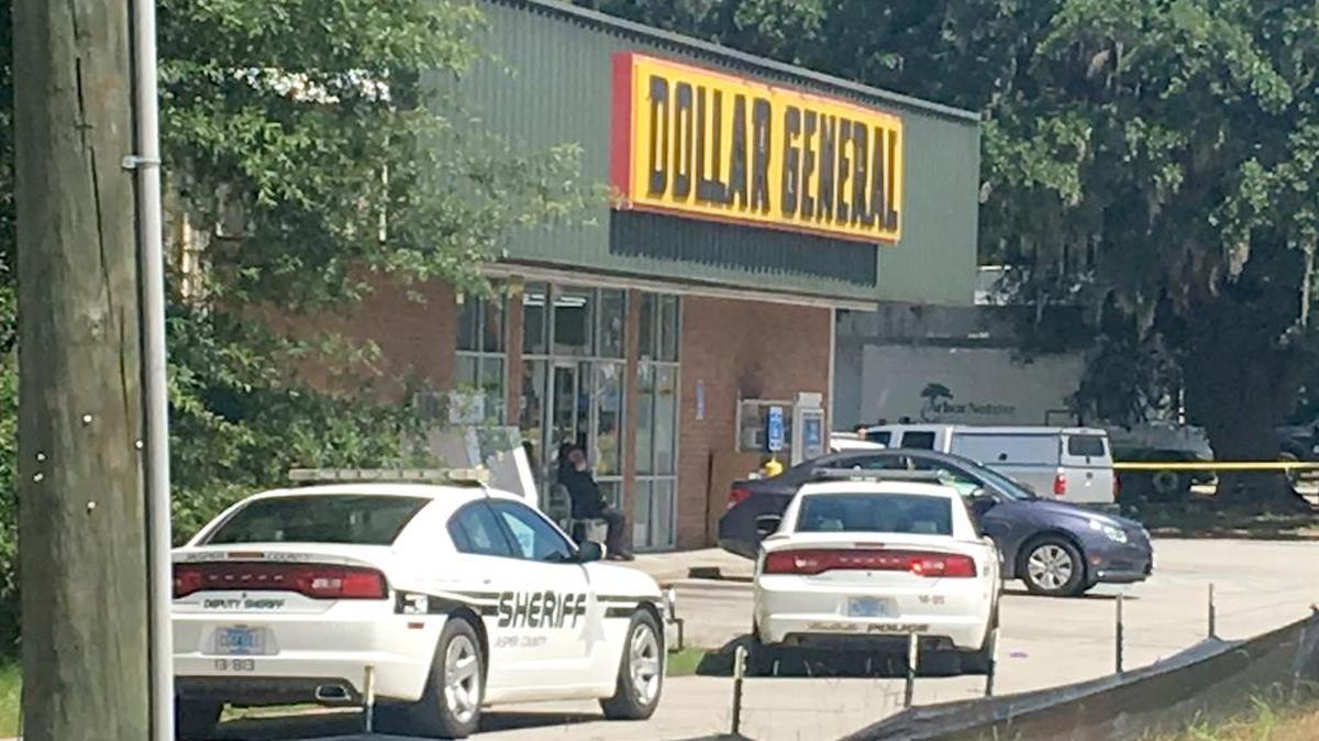 Jasper County Sheriff deputies and the Hardeeville Police Department responded to a hostage situation on the morning ofJuly 20, 2016 at Hardeeville's Dollar General. The suspect is reported as dead. A Jasper County Sheriff’s Office deputy was wounded with a non-life threatening injury.