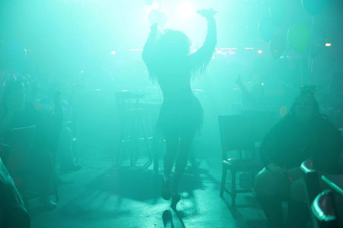 Drag queen Victoria Lefaris peforms at a New Year's Eve party at The Hideaway in Rock Hill, S.C.