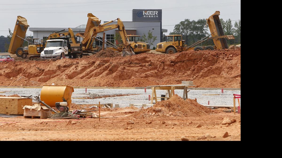
Development in Indian Land includes residential subdivisions and business parks, such as this one off S.C. 160/
