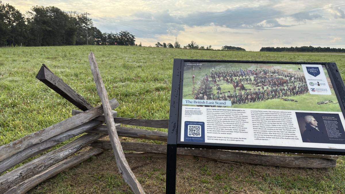 Signs have been installed at a key Revolutionary War battle site in Lancaster County, named Wednesday as one of the most endangered historic sites in the country.
