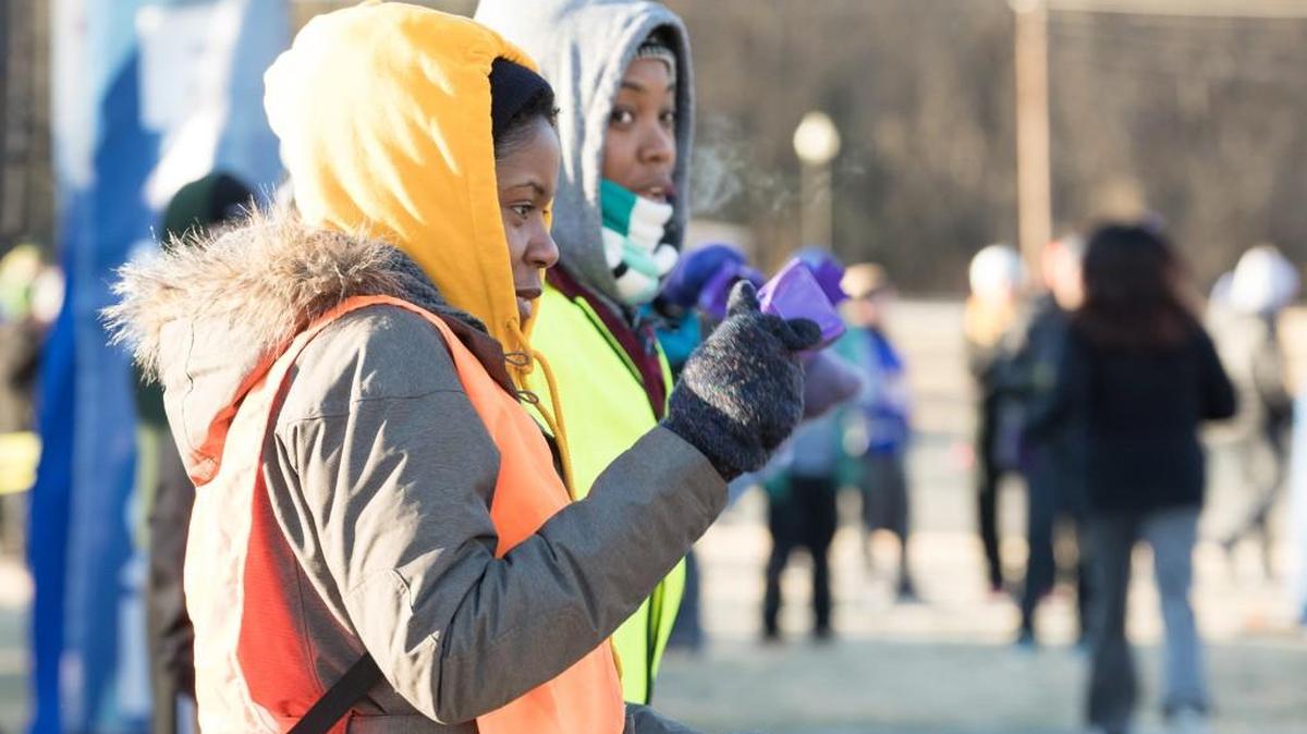 Runners and race organizers braved temperatures in the teens Saturday morning during the annual Joe Davis Run for Recovery to benefit Keystone Substance Abuse Services at the Walter Elisha Park in Fort Mill.