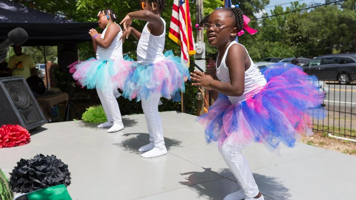 The Mt. Hebron Baptist Church "Praisette's perform Saturday during Juneteenth Rock Hill at Mt. Prospect Baptist Church. Juneteenth is a holiday that commemorates the June 19, 1865, announcement of the abolition of slavery in Texas, and more generally the emancipation of African-American slaves throughout the Confederate South.