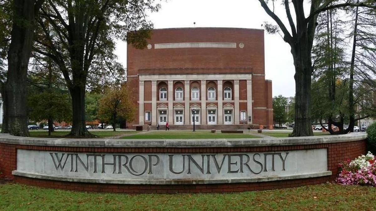 Byrnes Auditorium on the campus of Winthrop University.