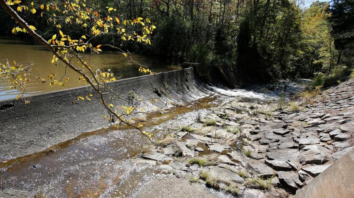 Repairs will be underway soon on the spillway at the Chester State Park lake dam.