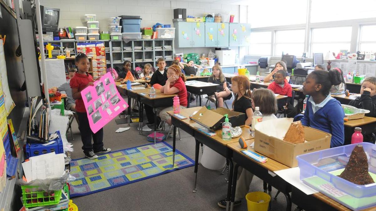 Third-graders are shown at Great Falls Elementary School in 2012. Gov. Nikki Haley on Wednesday announced plans to help rural schools.