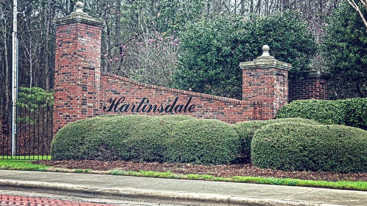 The Harlinsdale neighborhood is on India Hook Road, just off Celanese Road in Rock Hill.