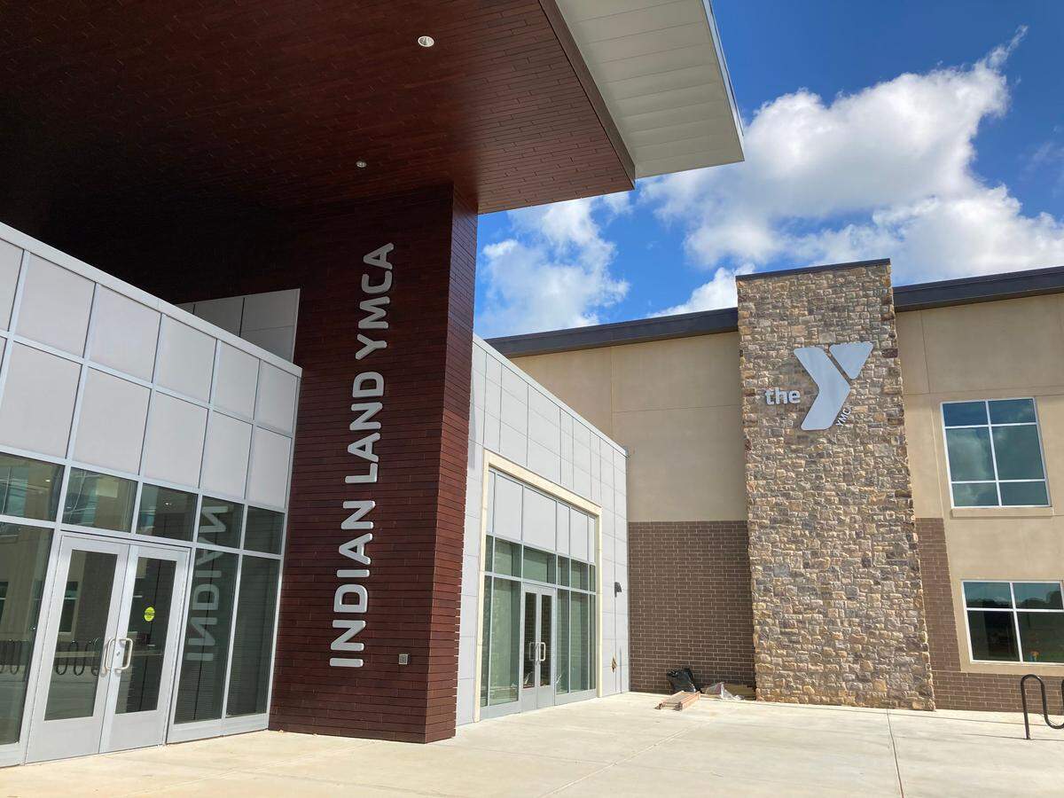 The new Indian Land YMCA opens along U.S. 521 in CrossRidge.