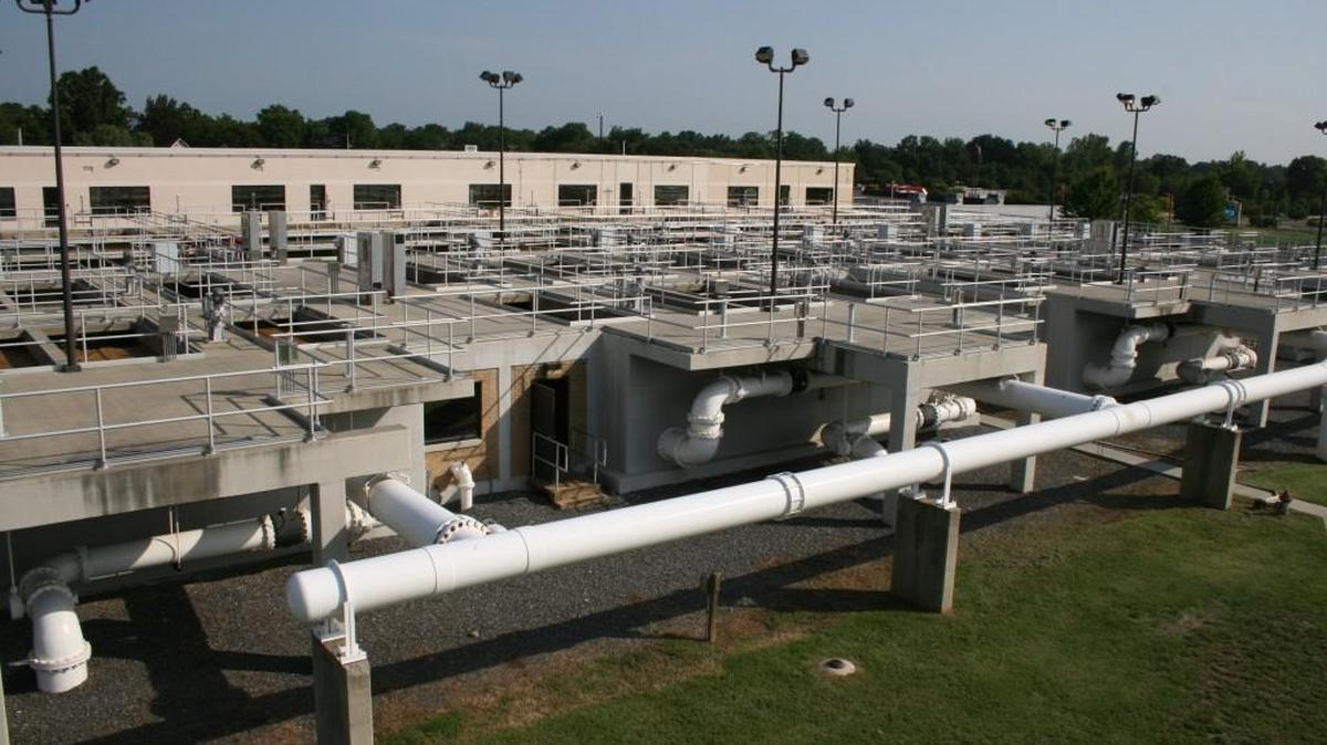 This Herald file photo shows the Rock Hill water filter plant on Cherry Road. Earlier this week there were reports of discolored water in Rock Hill.