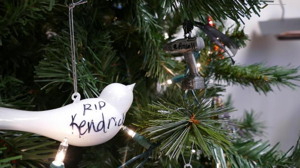 The York County Coroner’s Office on Tuesday held its fifth annual Remembrance Tree open house. Family members of people who died in York County during the last year were invited to bring ornaments that represent their loved ones and hang them on the tree.