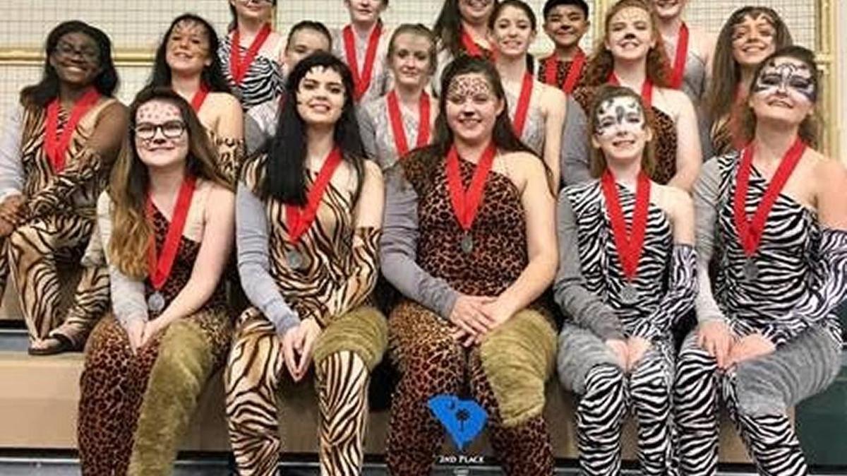 York Middle School Cougar Cadet Winter Guard