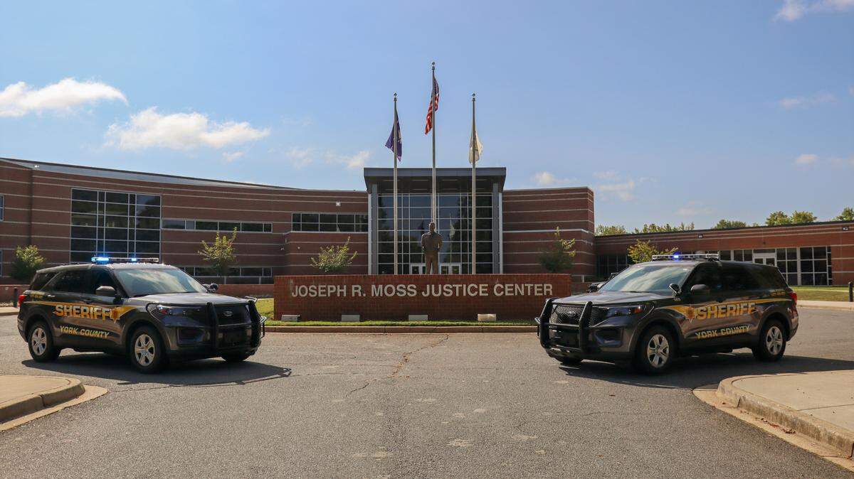 The York County Sheriff’s Office in South Carolina, located at the Moss Justice Center.