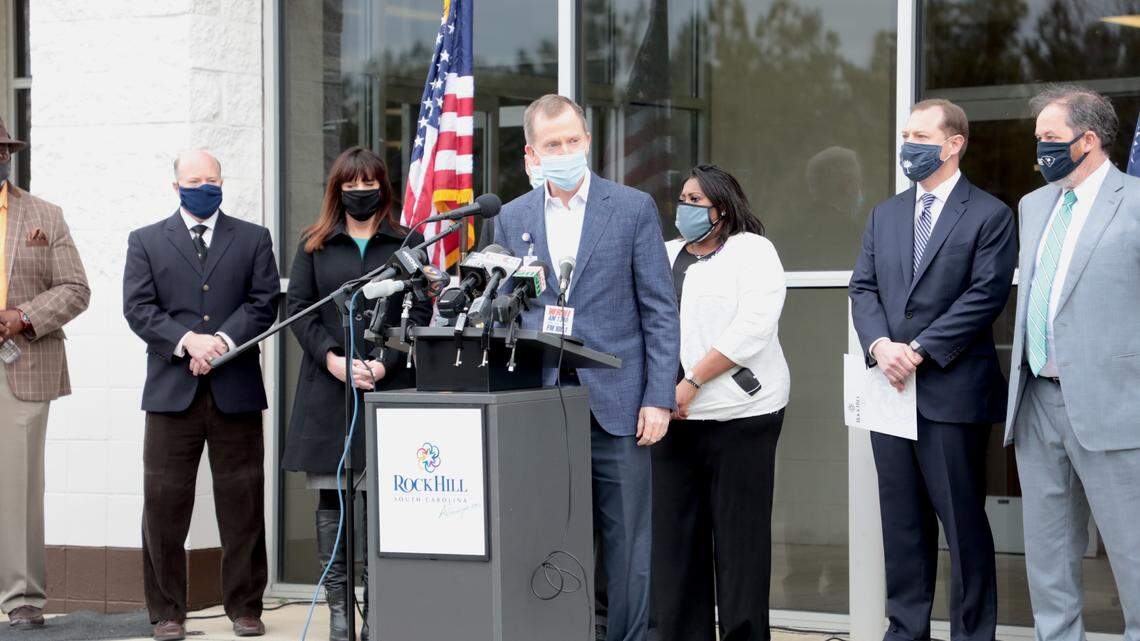 ‘First in state’: Rock Hill opens COVID-19 vaccine clinic for public at Galleria Mall