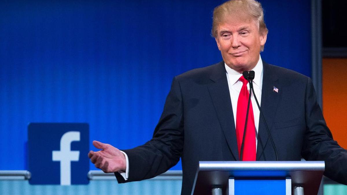 
Republican presidential candidate Donald Trump during in the first Republican presidential debate.

