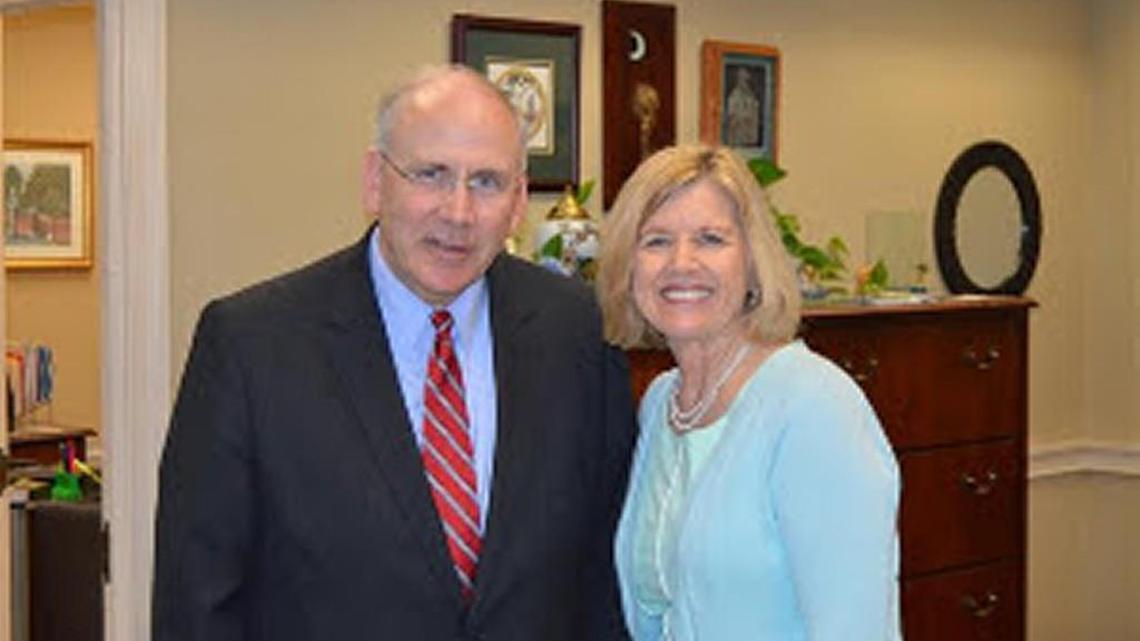 State Sen. Wes Hayes, R-Rock Hill, with S.C. Education Superintendent Molly Spearman. Spearman this week endorsed Hayes in his Senate re-election bid and will serve on his education advisory committee.
