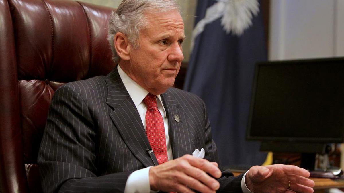 Gov. Henry McMaster at the Statehouse in February.