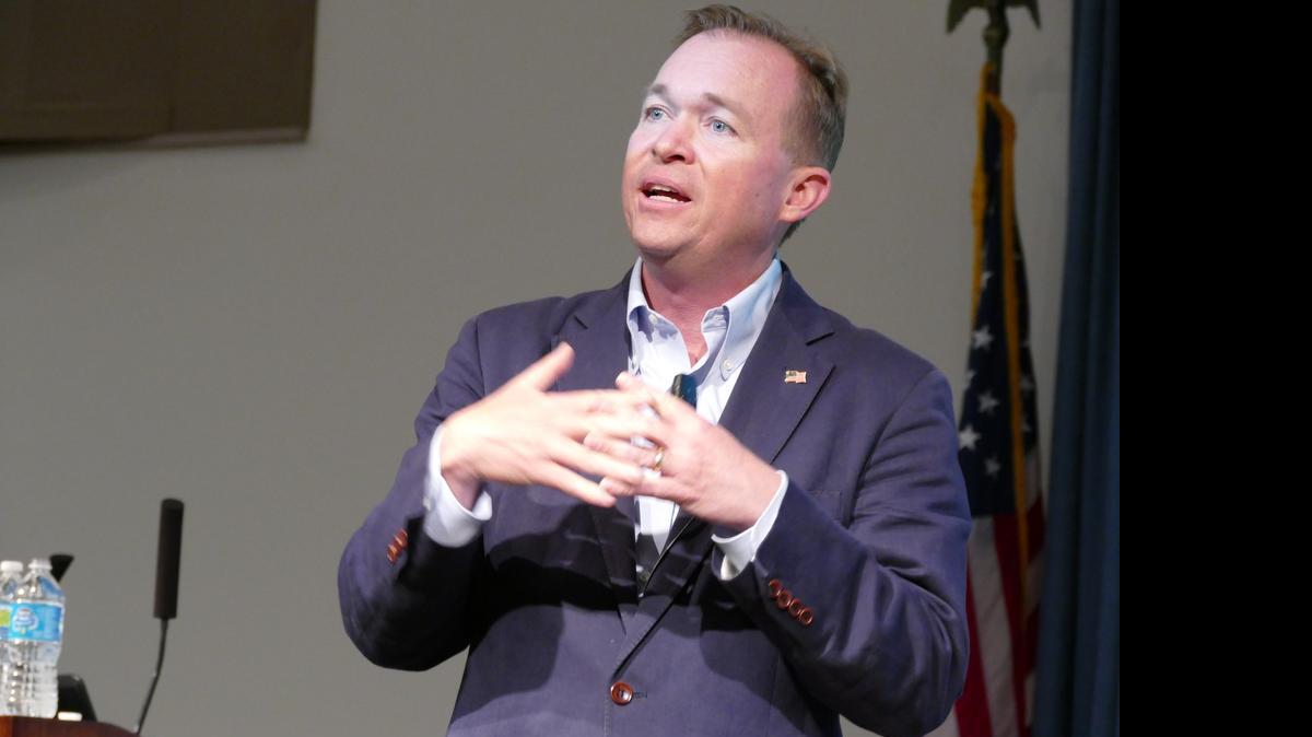 
U.S. Rep. Mick Mulvaney, R-SC, spoke to a town hall in Rock Hill on Monday, one of the congressman’s frequent appearances to answer questions from voters back home.

