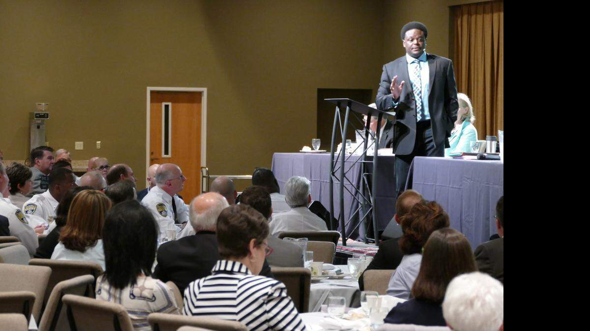 
Pastor Derwin L. Gray of Transformation Church in Indian Land was the featured speaker at this year’s Mayor’s Prayer Breakfast. The event at Westminster Presbyterian Church is held each year in conjunction with the Come See Me festival.
