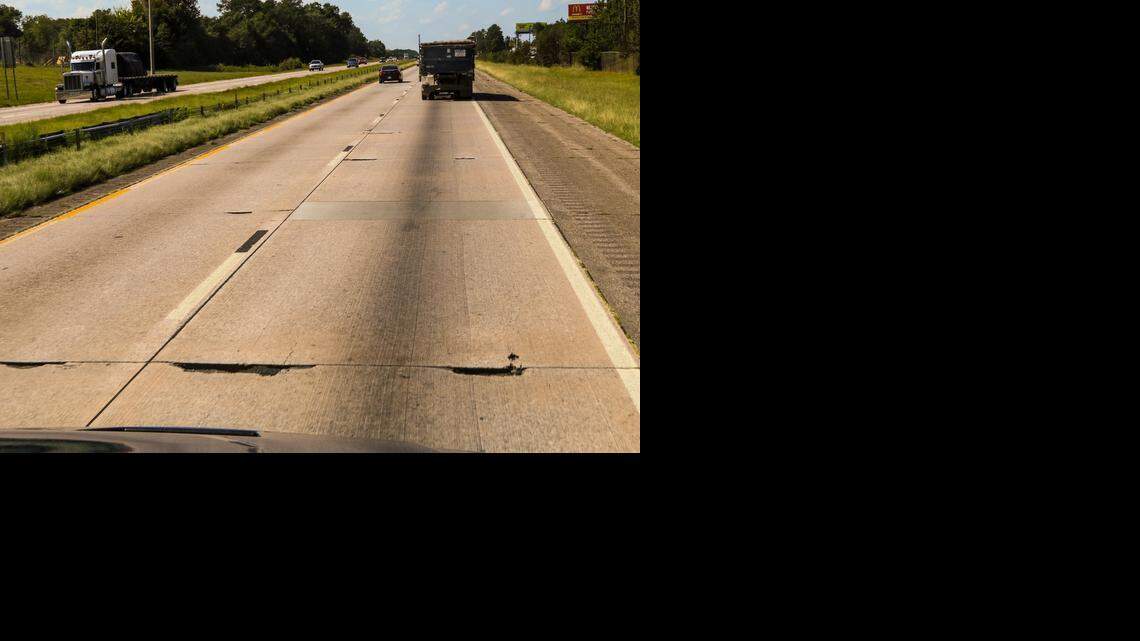 
Cracks develop in the concrete on I-20 near Lexington. The maintenance of South Carolina roads will be a major issue for the gubernatorial candidates this year. The almost $50 billion issue will likely dominate the 2015 legislative session. 
