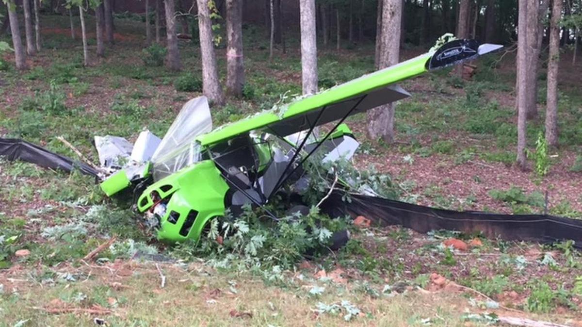 
Experimental aircraft crashed Sunday, August 2 in Oconee County. 
