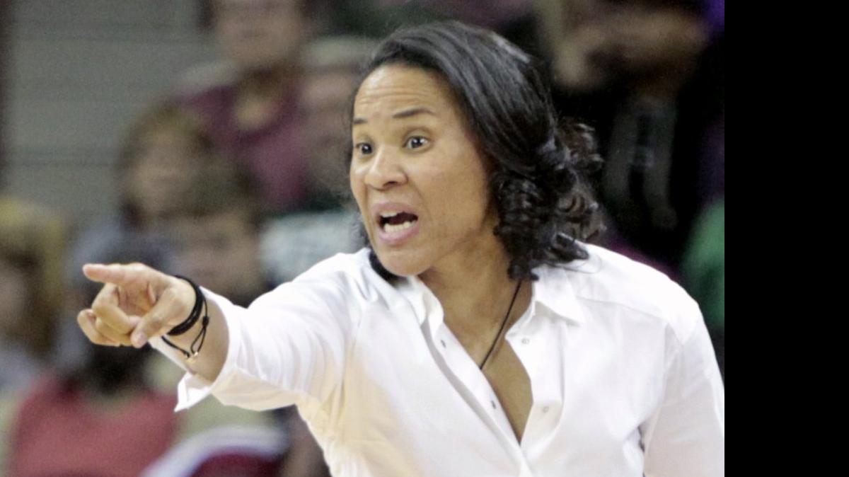 
University of South Carolina women’s basketball coach Dawn Staley.
