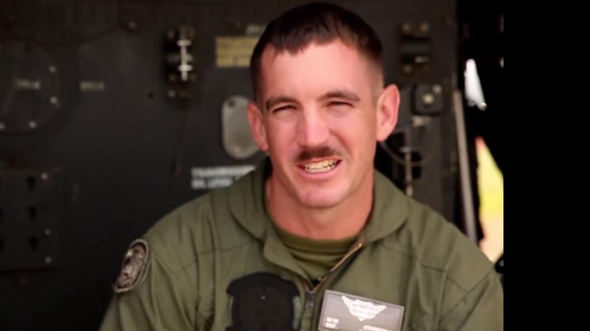 
Sgt. Ward Mark Johnson IV talked about the importance of the U.S. military relief effort in Nepal. 
