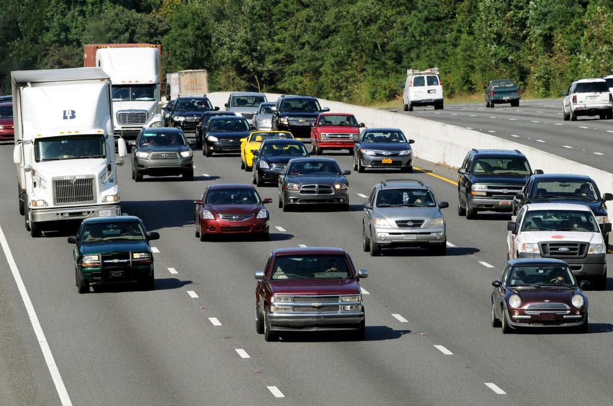 Commuter traffic on Interstate 77 is shown here from Sutton Road bridge in Fort Mill, in a Herald file photo. Federal transportation projects, like large interstate road jobs, could be impacted by decisions in Washington on how money is allocated.