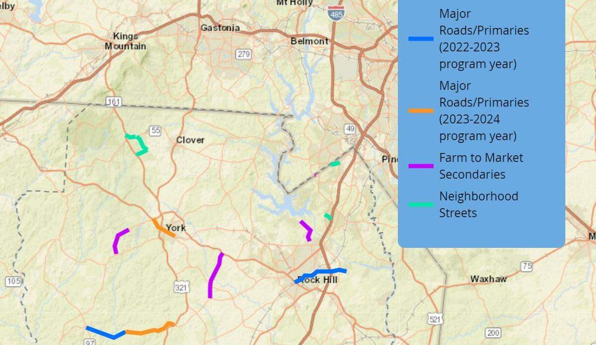 A new list of road construction projects is up for review, and includes jobs in York, Lancaster and Chester counties.