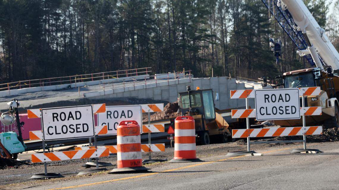 Fort Mill intersections near I-77 will close for road work to improve traffic