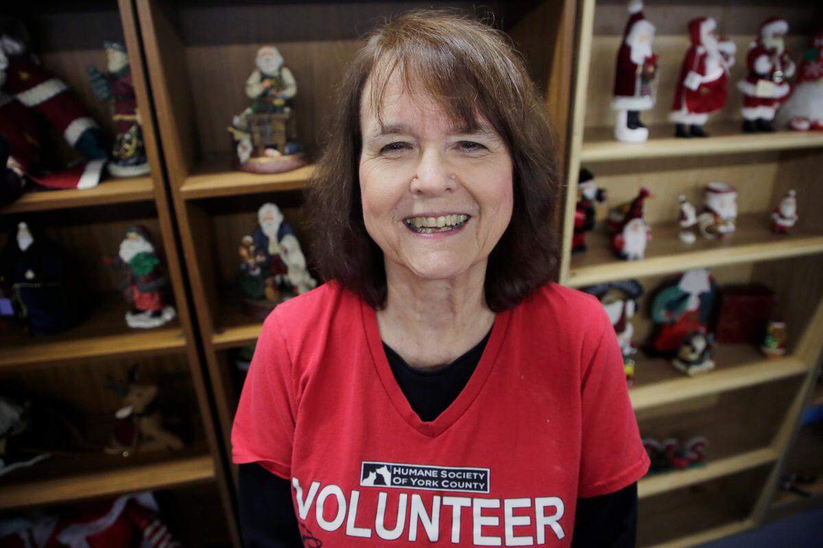 Elaine Siegel is the Humane Society of York County Christmas Store’s director.