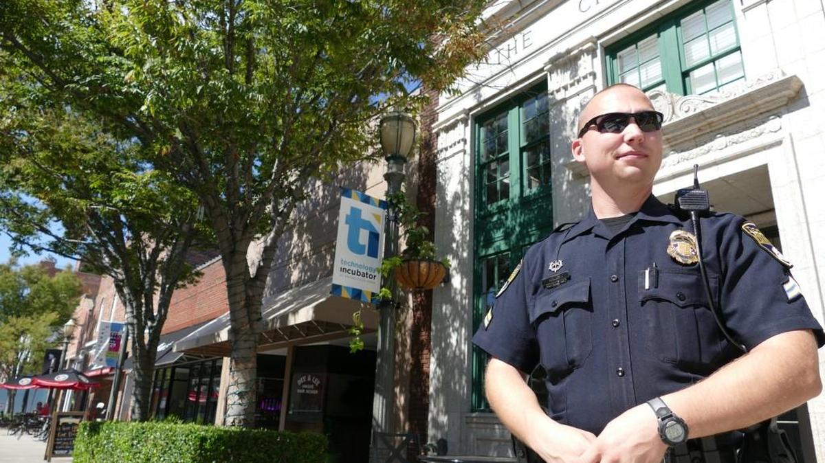 
Rock Hill Police Officer Wayne Maury is working a new assignment in the downtown district at the city’s request. His focus is on establishing and building relationships with downtown businesses and residents as part of a proactive approach to fighting crime.
