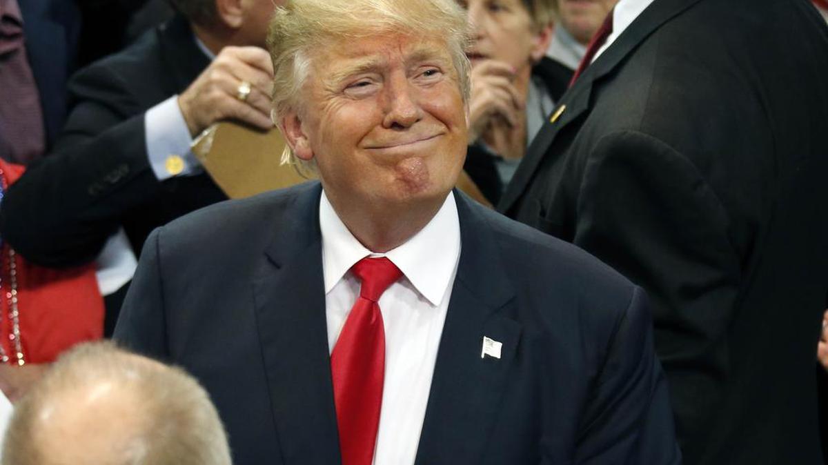 Republican presidential candidate Donald Trump is scheduled to speak at Winthrop Coliseum on Friday.