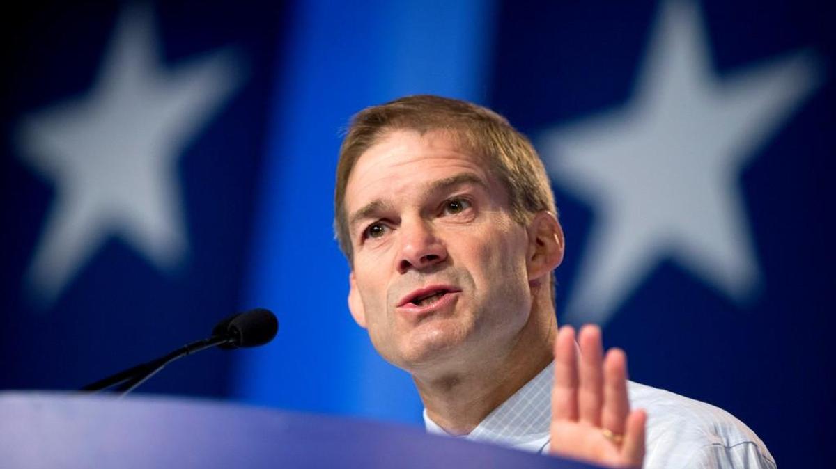 
U.S. Rep. Jim Jordan, R-Ohio, chairman of the so-called “Freedom Caucus” of rebellious conservative congressmen.
