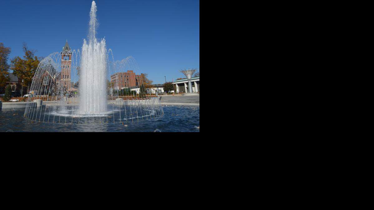 
Fountain Park in downtown Rock Hill.
