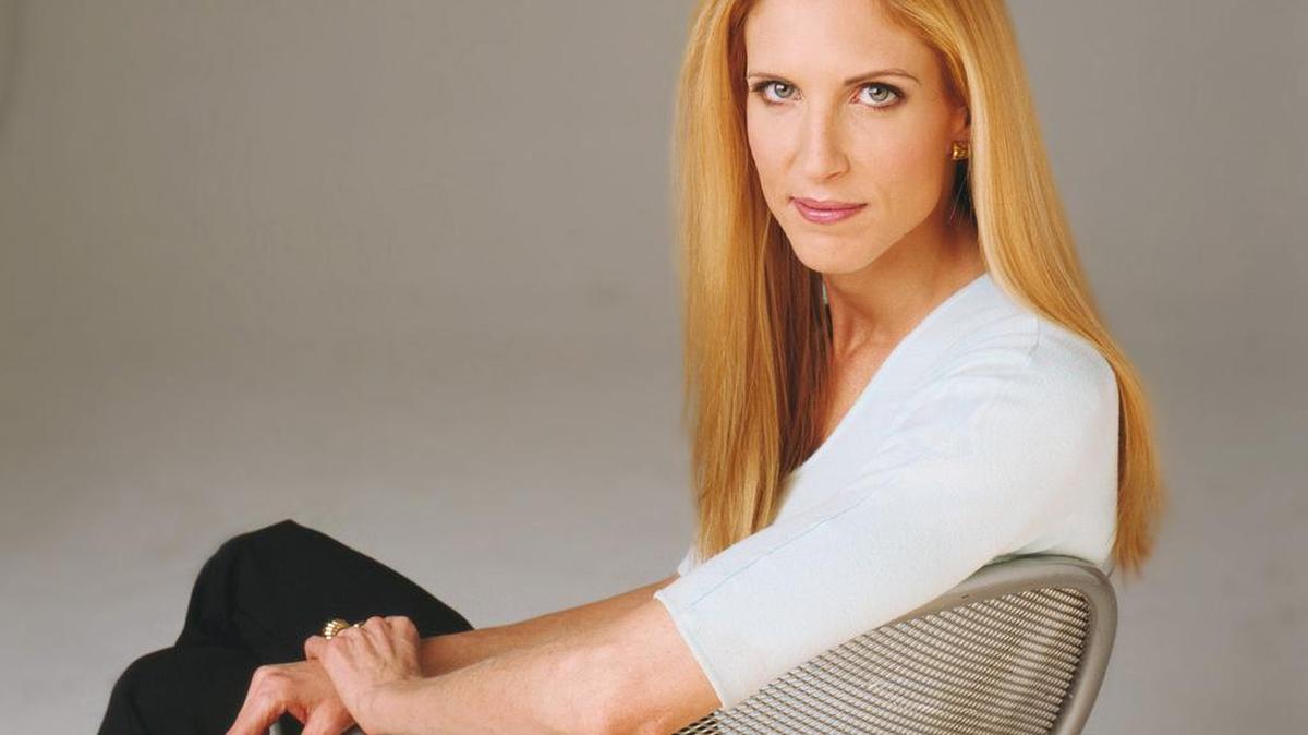 ANN COULTER photo by DEBORAH FEINGOLD