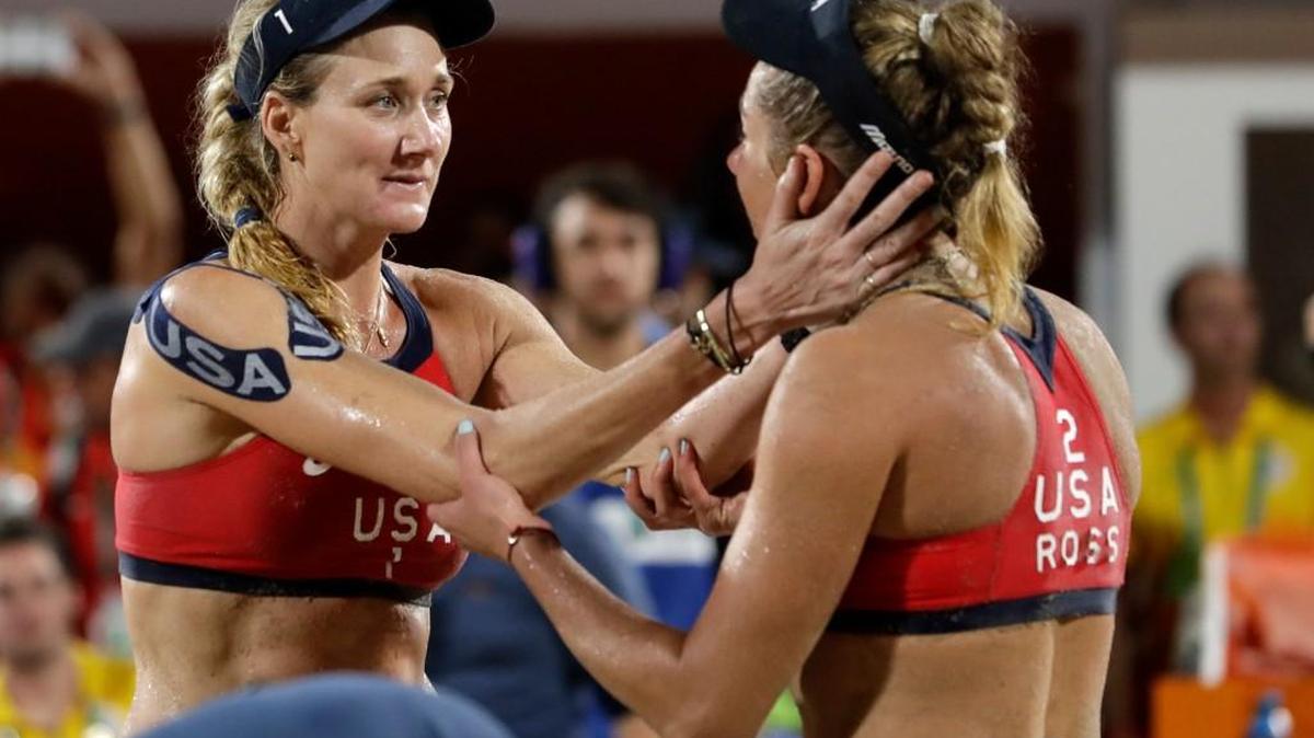 In beach volleyball, Americans were privileged to be represented by the team of Kerri Walsh Jennings and April Ross.