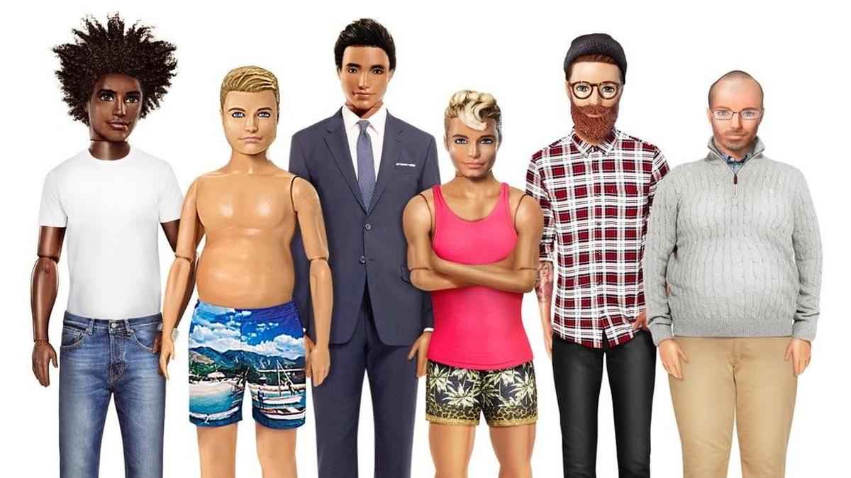British fashion website Lyst has developed a mock line of Ken dolls.