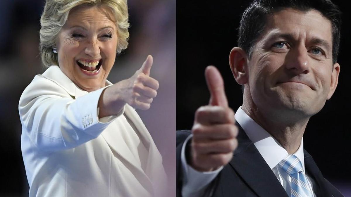 It is not impossible to imagine a “grand bargain” between a future President Hillary Clinton and House Speaker Paul Ryan.