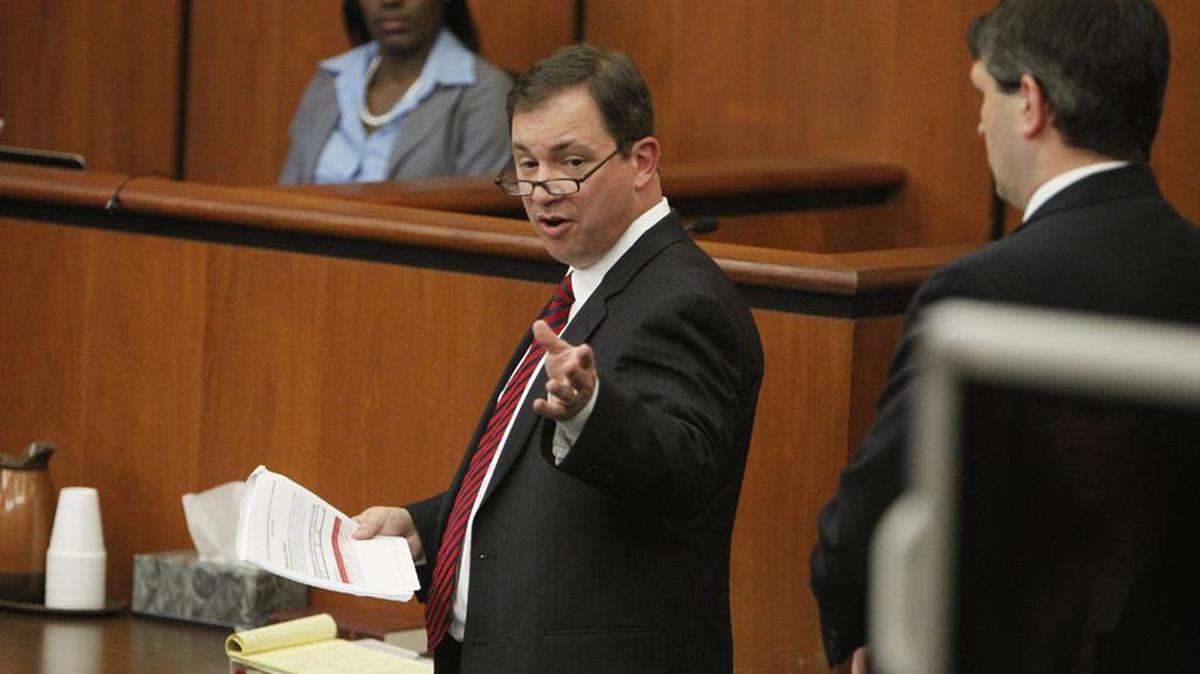 Solicitor David Pascoe outlines evidence against Bobby Harrell at the former SC House speaker’s guilty plea.