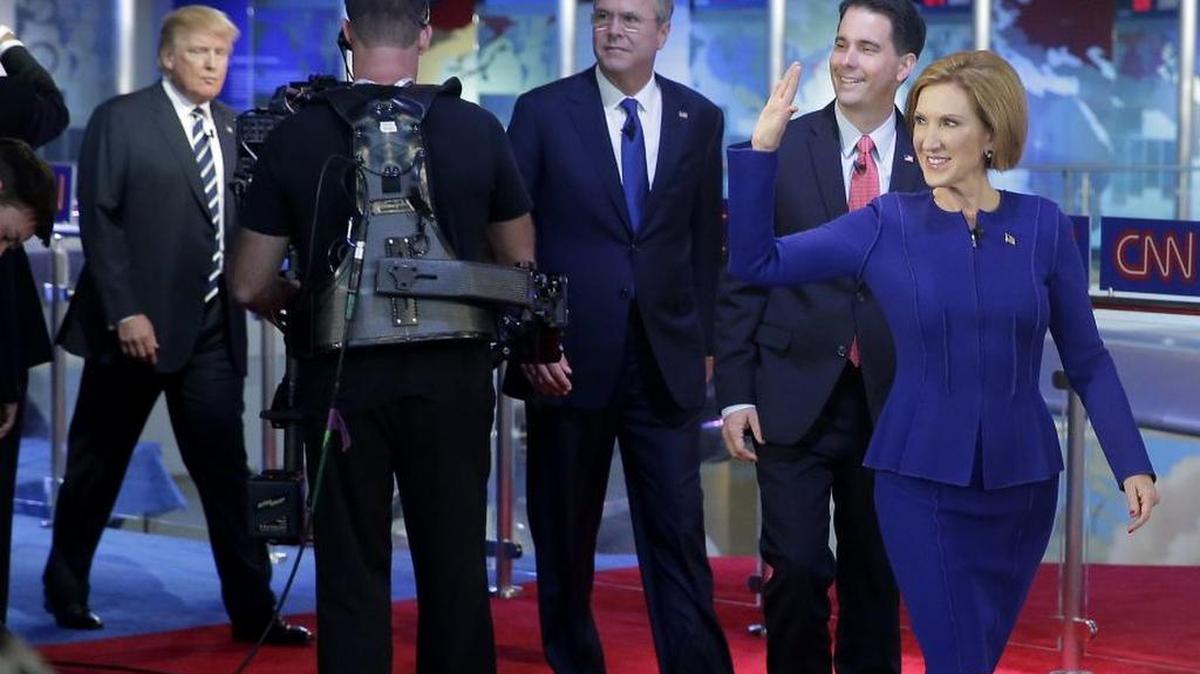 
Carly Fiorina received a big bounce from last week’s presidential debate.
