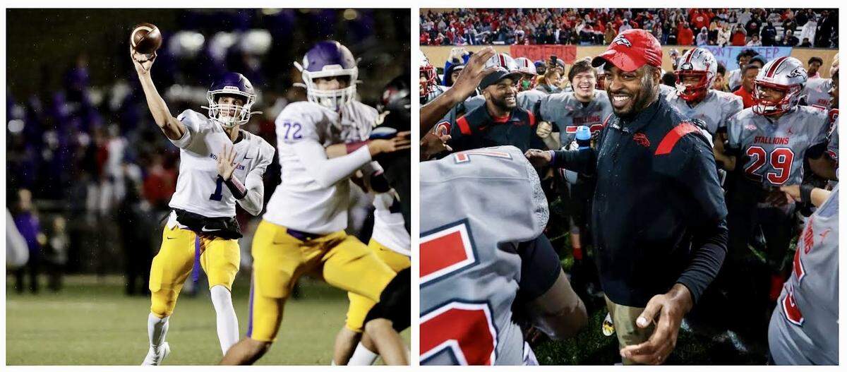 Will Mattison (left) was voted by the Tri-County Coaches Association as the 5A Offensive Player of the Year. DeVonte Holloman (right) is one of four coaches of the year. They were also awarded as The Herald’s All-Area Player and Coach of the Year, respectively.