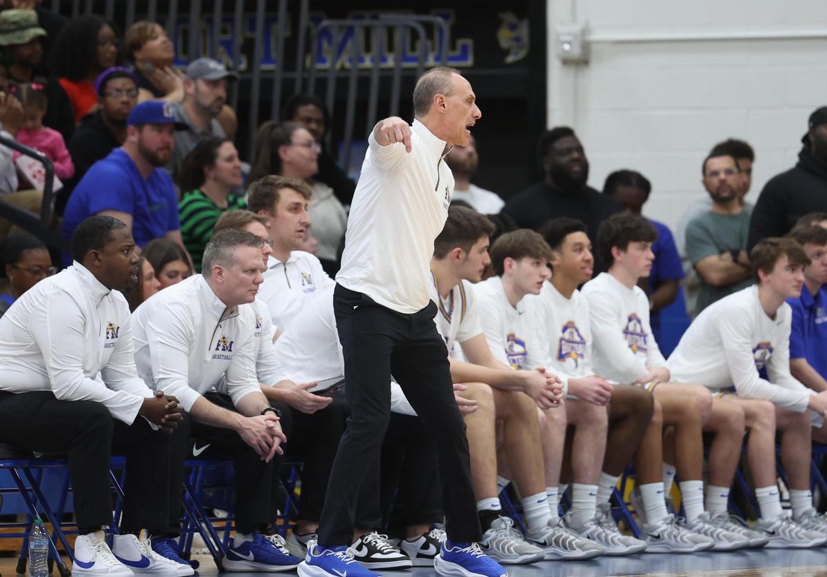 Fort Mill High School head boys’ basketball head coach Myron Lowery.