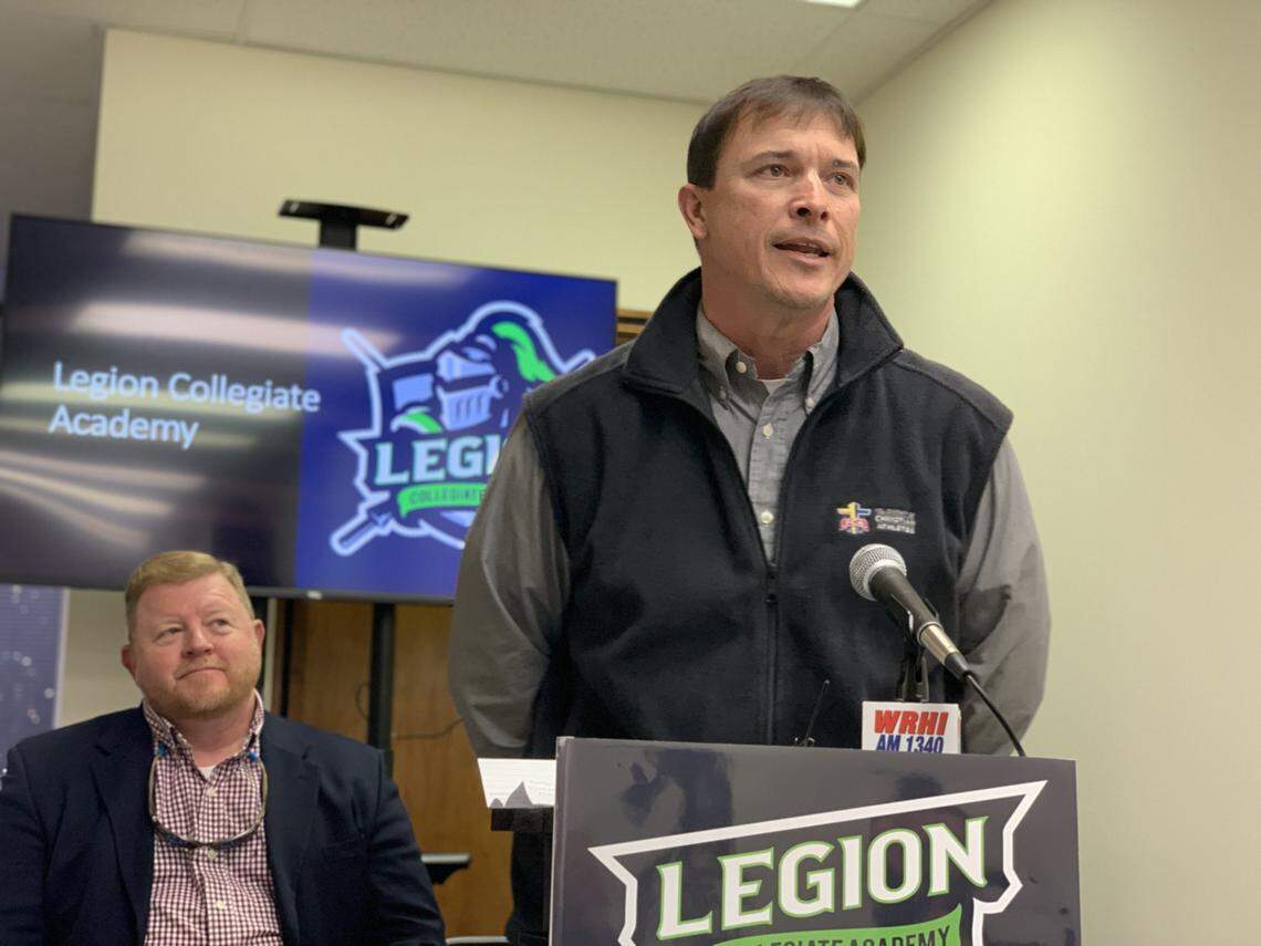 Legion Academy Athletic Director Strait Herron talks about the challenges of being AD and coaching the football team in the summer of 2019. He stepped down as the school’s AD in late July 2022.