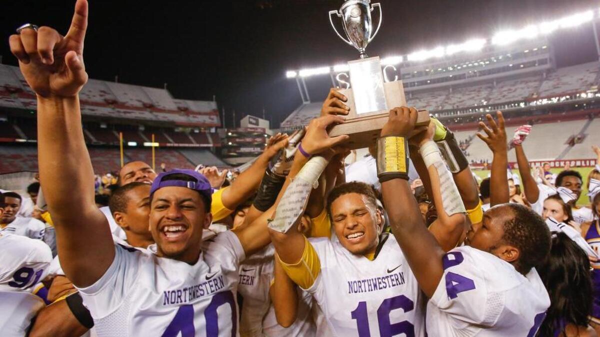 Northwestern beats Lexington for the 4A Division State Championship.