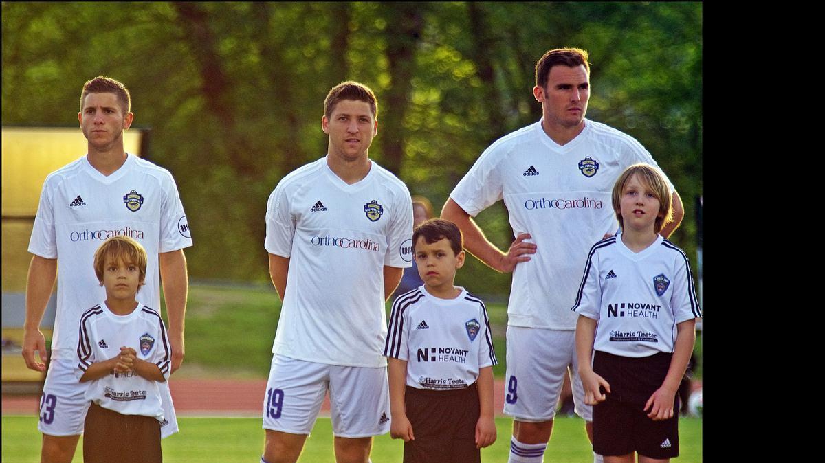 
Alex (left) and Enzo Martinez return to Rock Hill Friday night when their Charlotte Independence host the Richmond Kickers at Winthrop’s Eagle Field.
