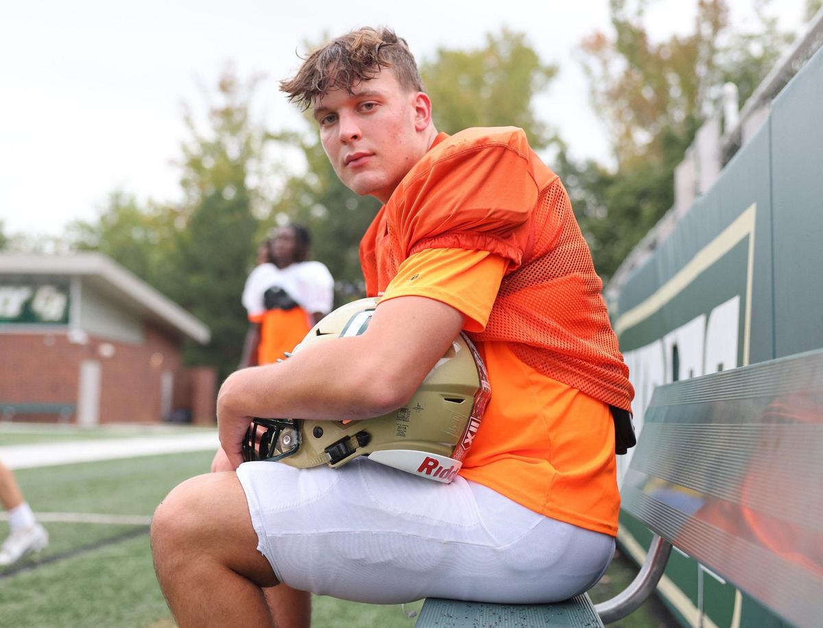 C.J. Couch is the quarter back for the varsity football team at Catawba Ridge High School.