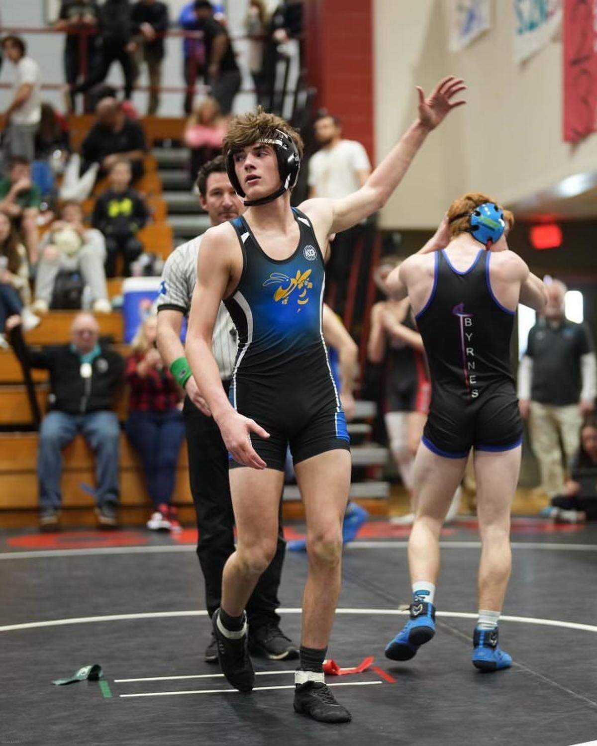 Eubanks, a senior, was the region wrestler of the year.