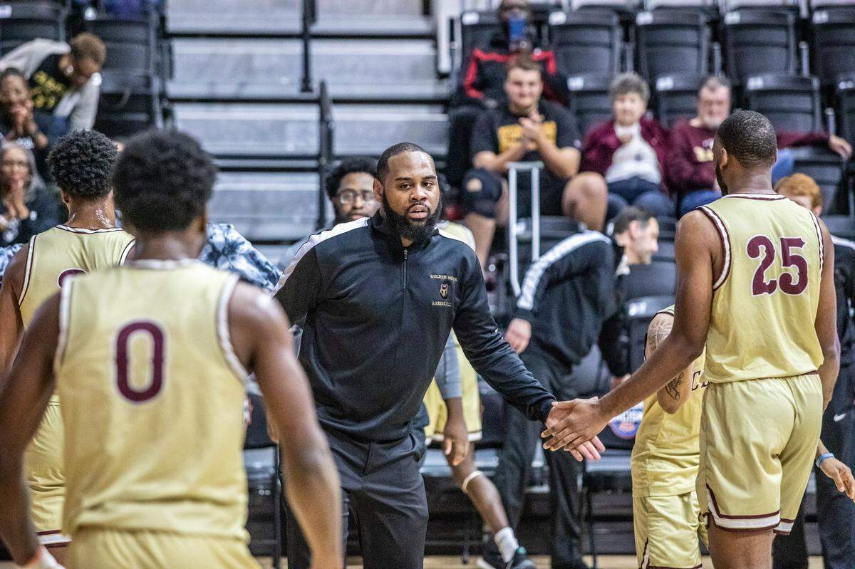 Clinton College head coach Dee Frazier is a force on the sideline. His booming voice rang throughout the Rock Hill Sports and Event Center in his team’s loss to Edward Waters earlier this year.