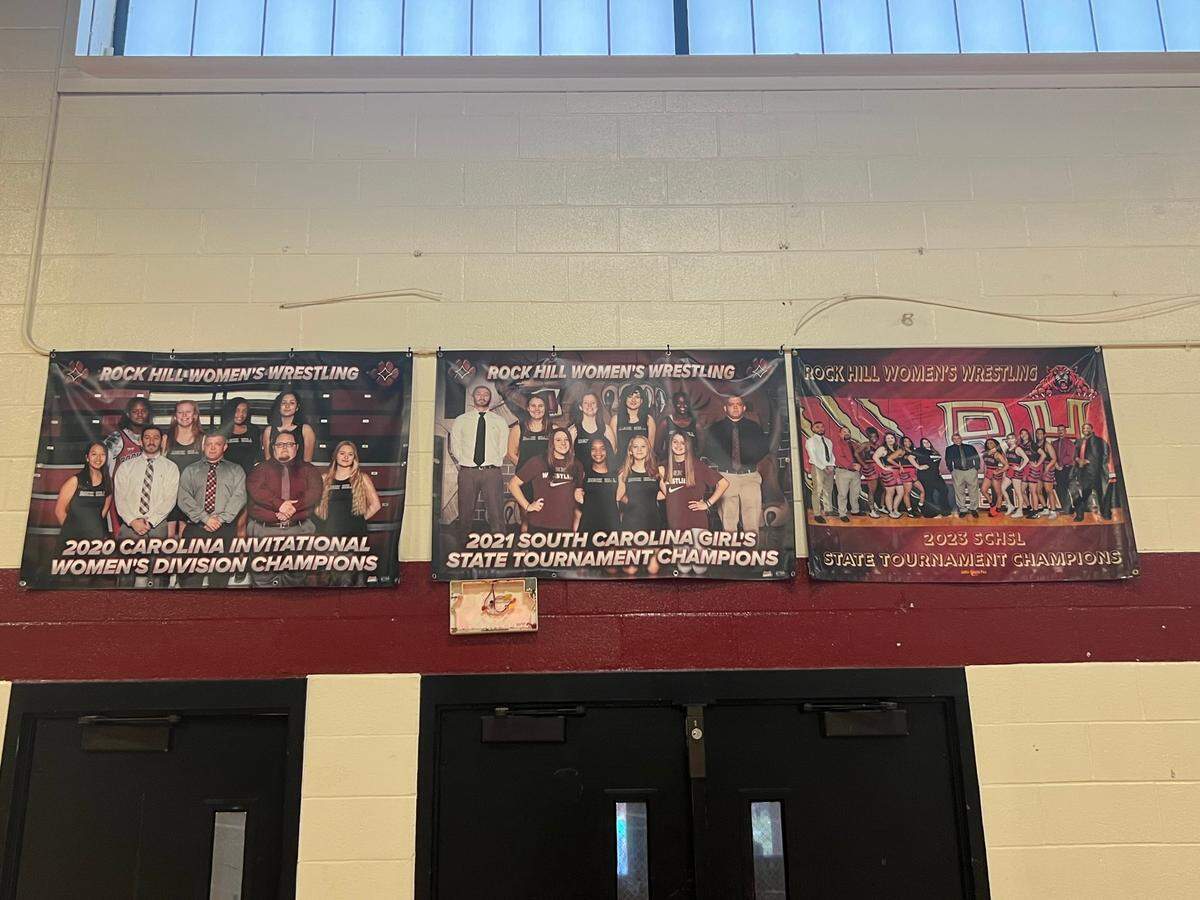 This marks the Bearcats’ fourth state title in five years. Rock Hill girls wrestling team won two state titles before the SCHSL sanctioned a high school tournament beginning last year.