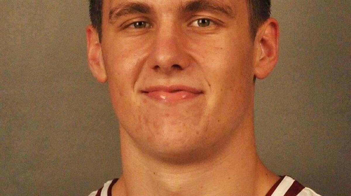 Patrick Fisher came to Winthrop from Vermont Academy. He’s a native of San Diego.